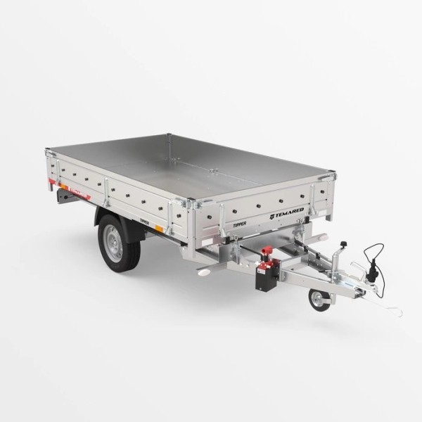 PKW Anhänger, Temared TIPPER 2515 S 750 kg Rückwertskipper mit Handpumpe